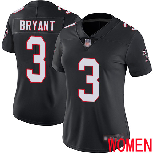 Atlanta Falcons Limited Black Women Matt Bryant Alternate Jersey NFL Football 3 Vapor Untouchable